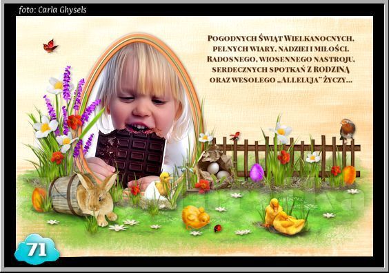 Wielkanoc kartka ze zdjęciem i życzeniami (71)