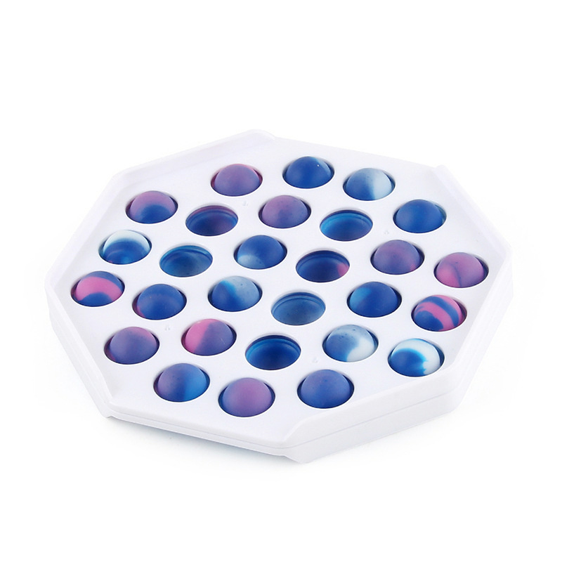 Push Bubble Pop It Fidget Sensory Toy Ośmiokąt