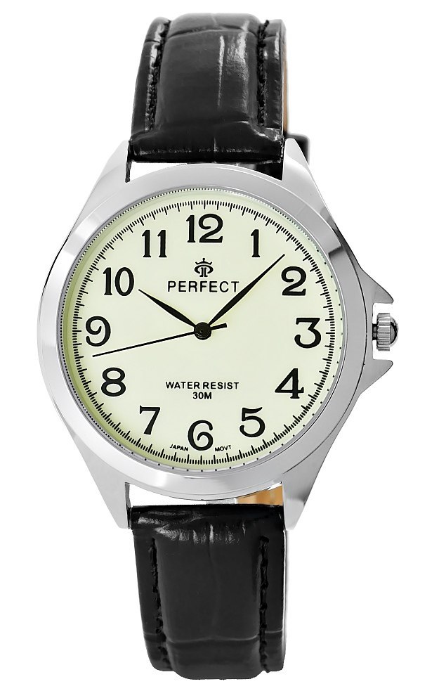Zegarek Męski PERFECT C412-B Fluorescencja