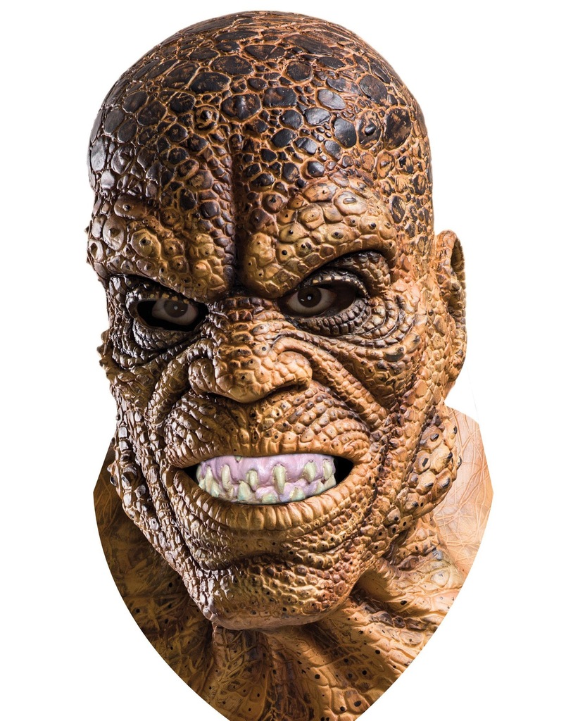 KILLER CROC krokodyl MASKA przebranie STRÓJ