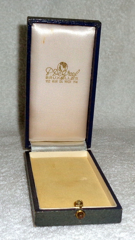 Etui na medal IIe Classe - Belgia.