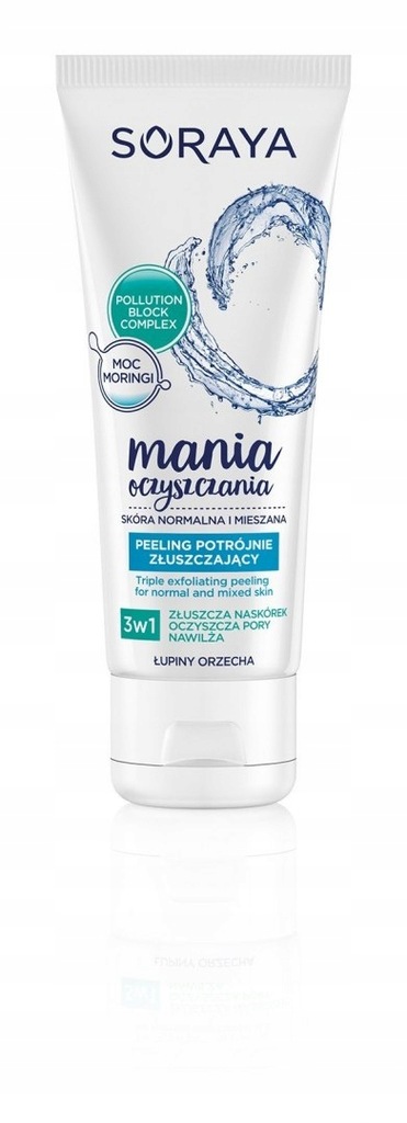 Peeling potrój. złuszcz. 3w1 -c. norma. i mieszana