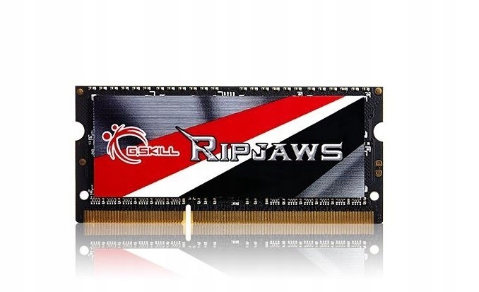 Pamięć RAM G.SKILL Ripjaws F3-1600C11S-8GRSL (DDR3 SO-DIMM; 1 x 8 GB; 1600