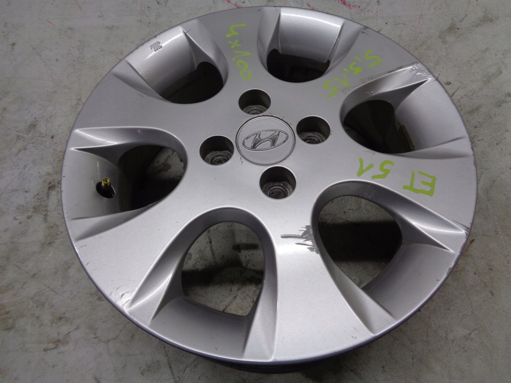 FELGA FELGI ALU 15" 4X100 HYUNDAI I20 0814 7838334368