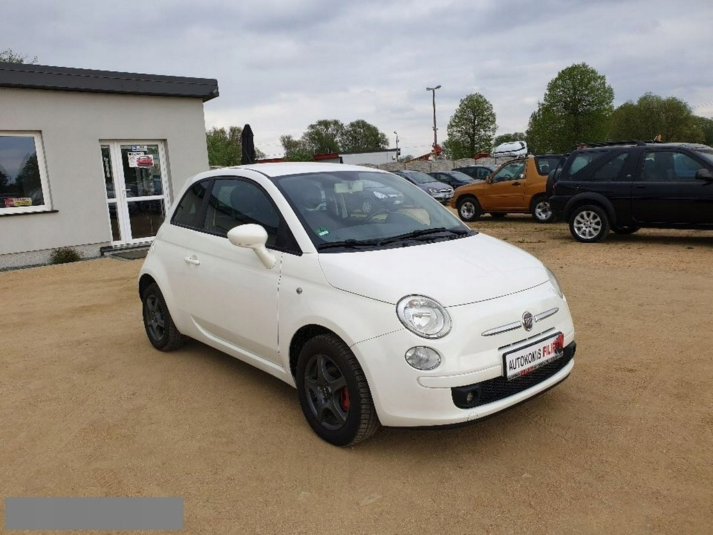 FIAT 500 1.4 100 KM KLIMA PÓŁ SKÓRY EKONOMICZNY