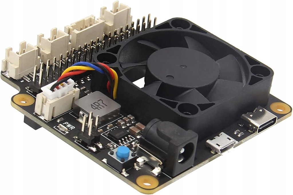 Geekworm Raspberry Pi 4 X735 V3.0 karta rozszerzeń 12951338813