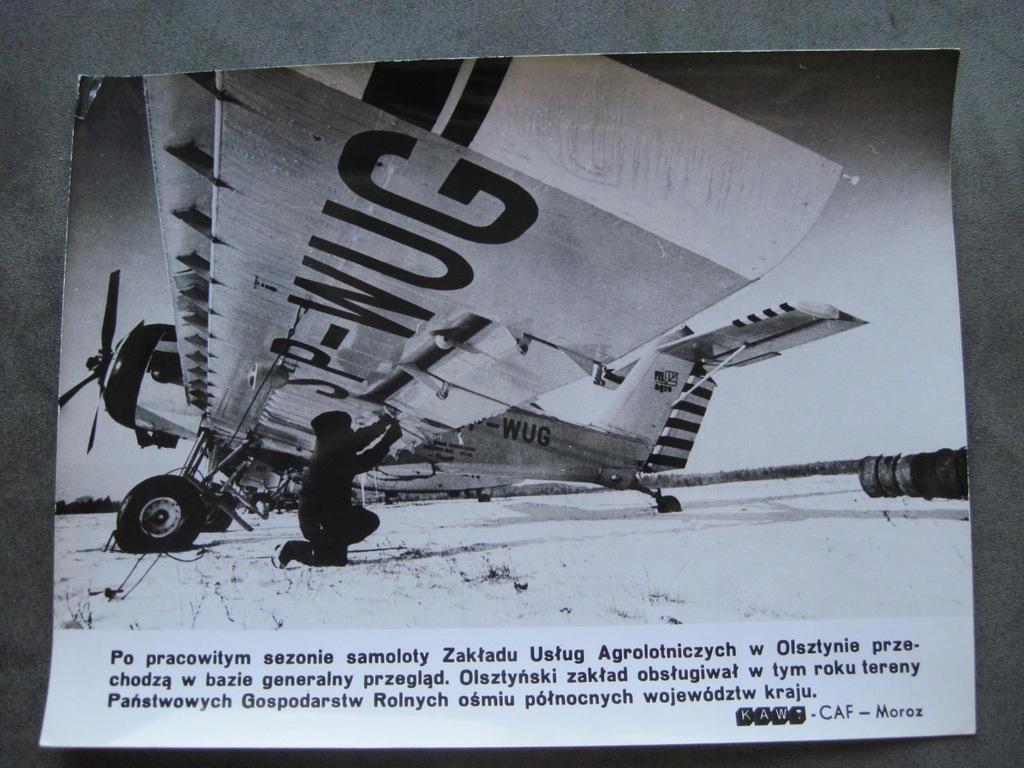 PZL 106 Kruk ZUA Olsztyn - CAF