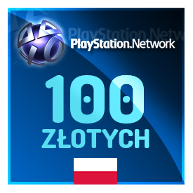 PLAYSTATION NETWORK 100 ZŁ PLN PSN DOŁADOWANIE KOD