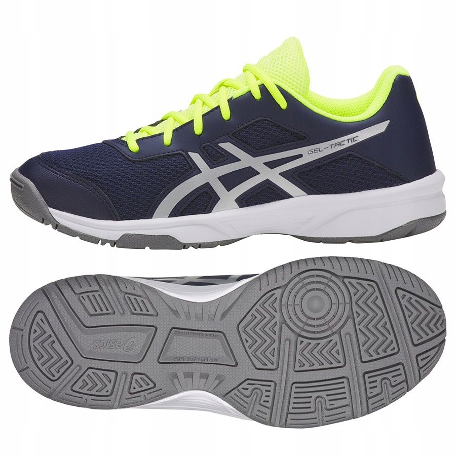 Buty Asics Gel Tactic GS C733Y 400 39 granatowy