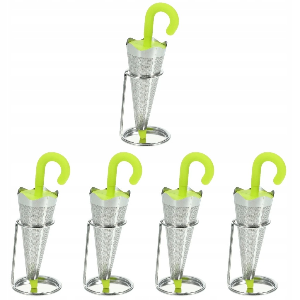 Tea Strainer Filter Umbrella Set 5 13707862828 oficjalne archiwum Allegro
