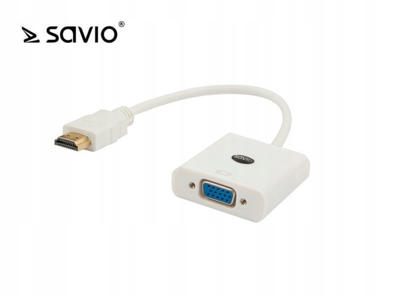 ELMAK SAVIO CL-27/B Adapter HDMI-VGA