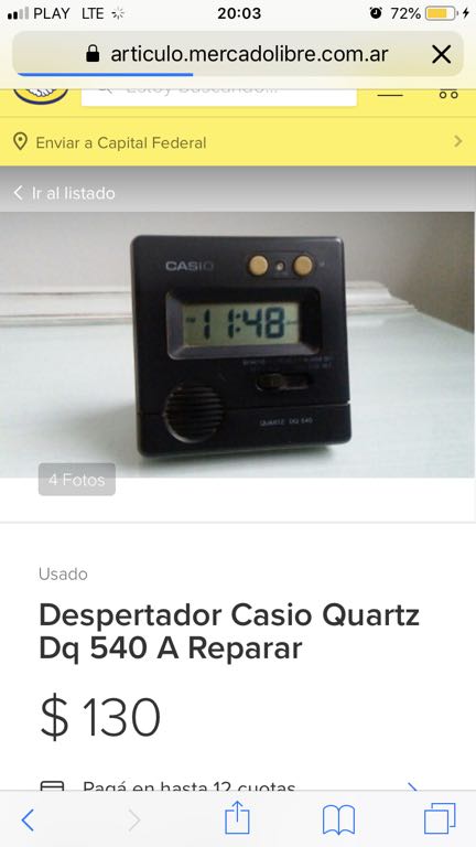 casio quartz dq 540