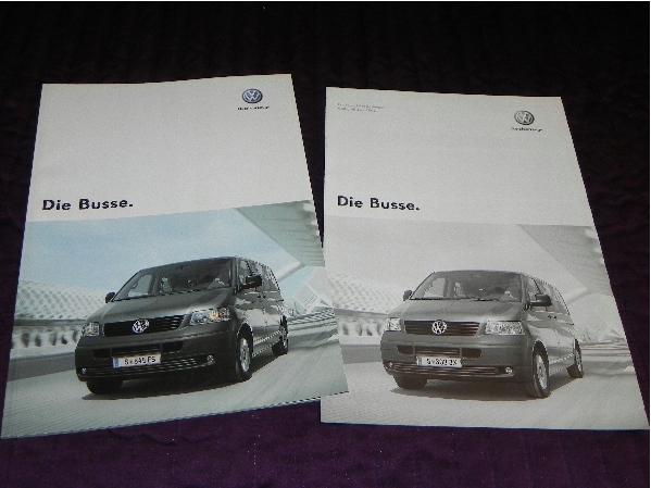 VW Volkswagen Busse Caravelle + cennik 2005