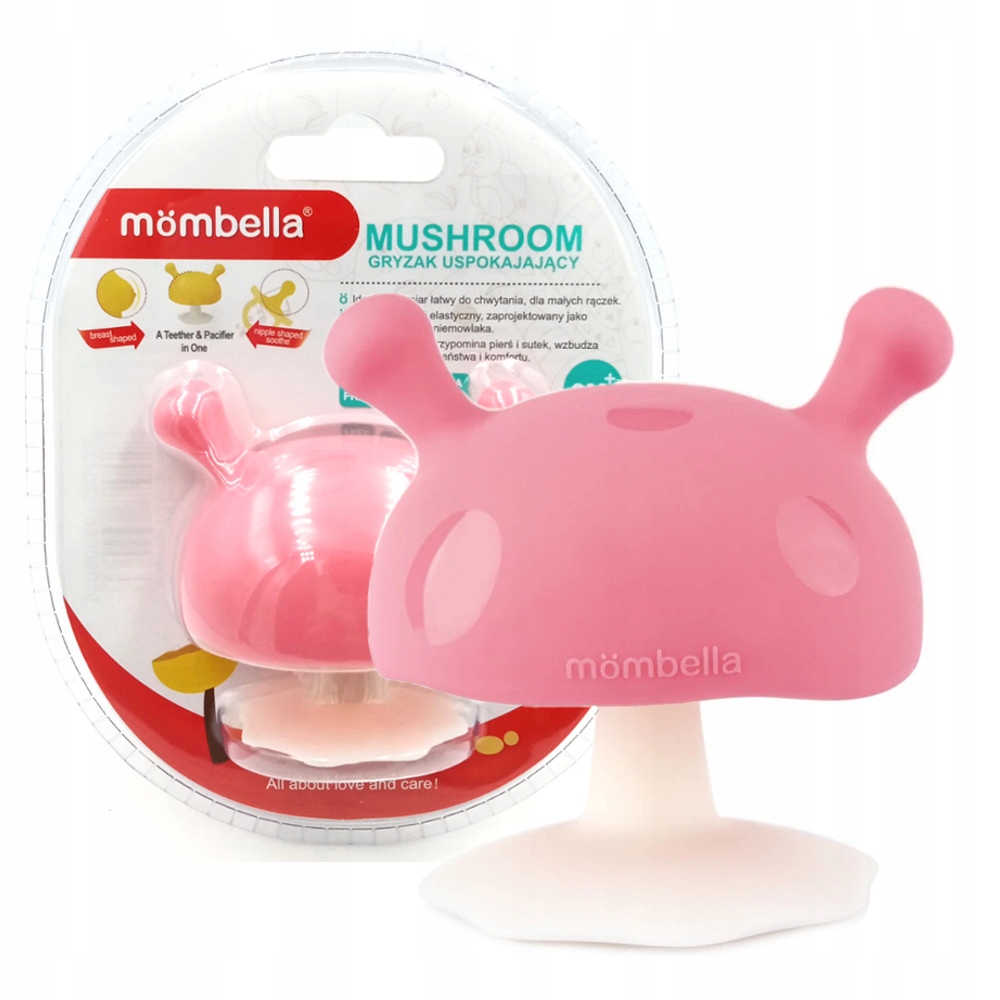 Mombella Gryzak Mushroom Pink