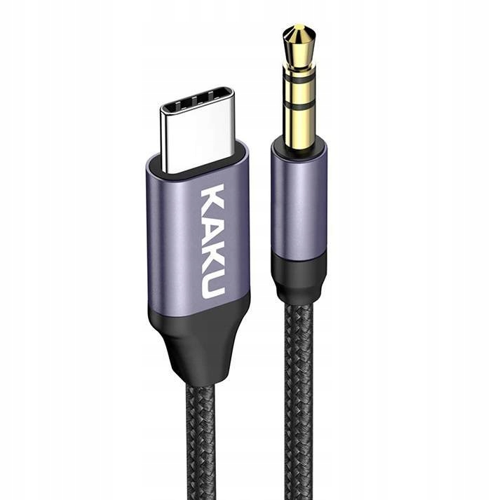 Kabel Przewód AUX MINI JACK 3,5 USB TYPE-C KAKU