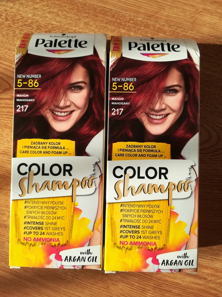 PALETTE Color Shampoo - Szampon Koloryzujący 5-86