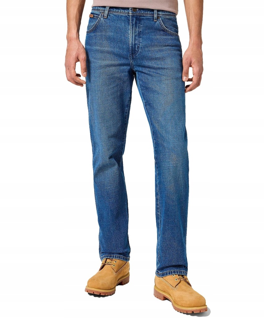 Jeansy Wrangler Texas 112358216 Sundown Blue W 33 / L 32