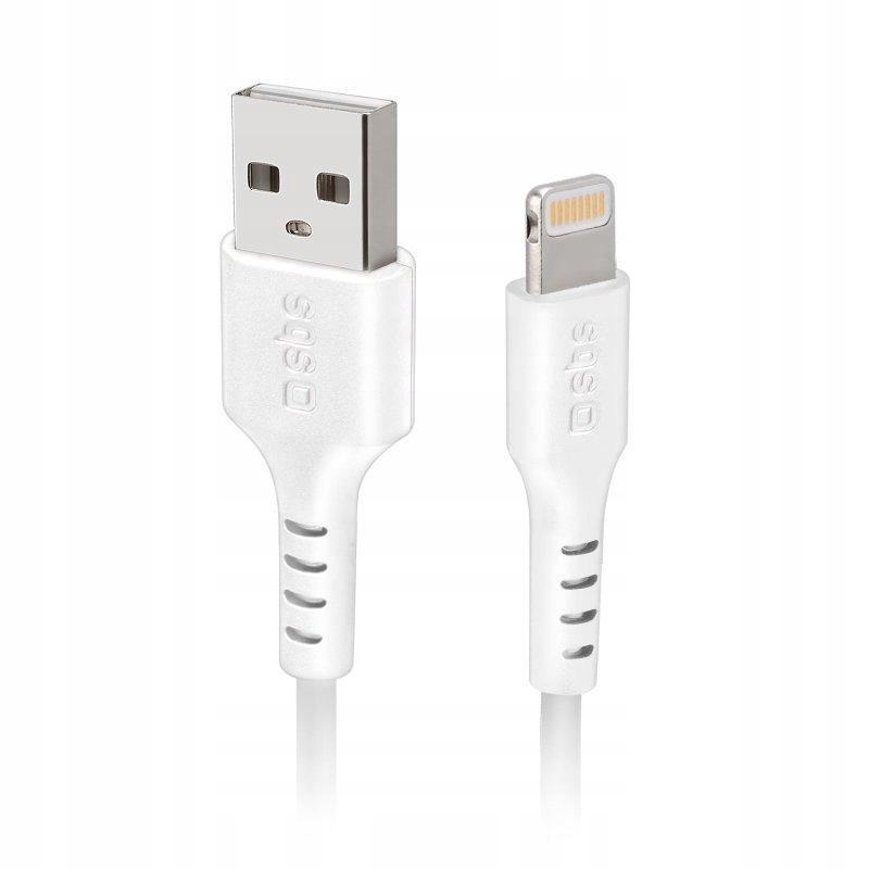 Kabel SBS USB - Lightning 2m (biały)