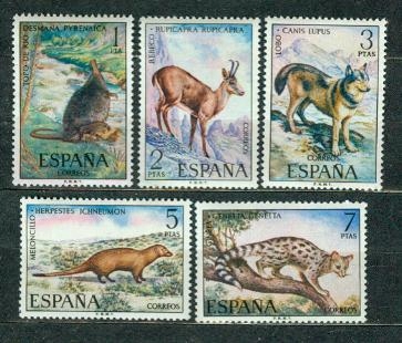 HISZPANIA ** Zwierzęta Mi 1997-01