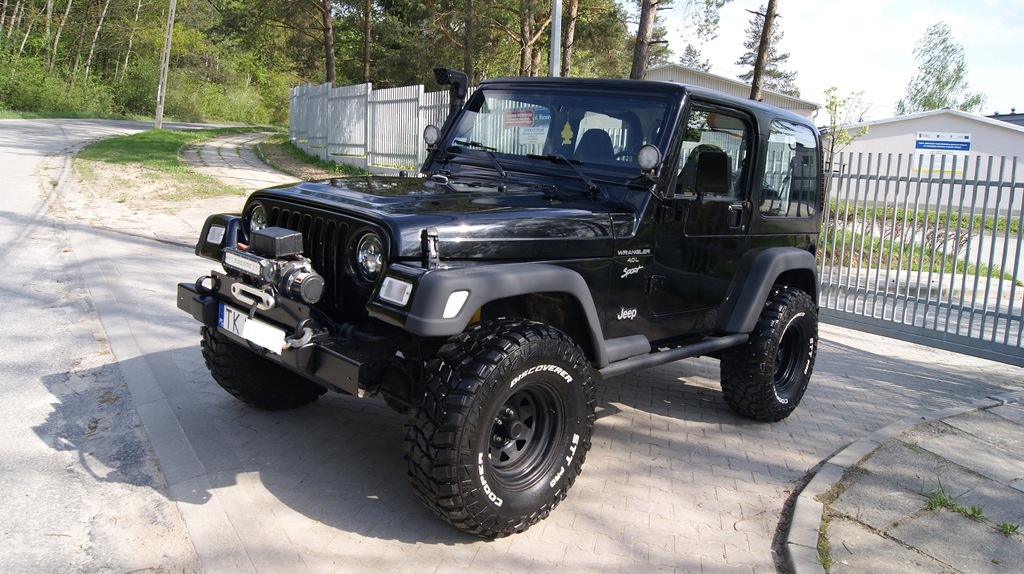 Jeep Wrangler TJ 4.0 LPG 4x4 OFFROAD 2'' LEDY