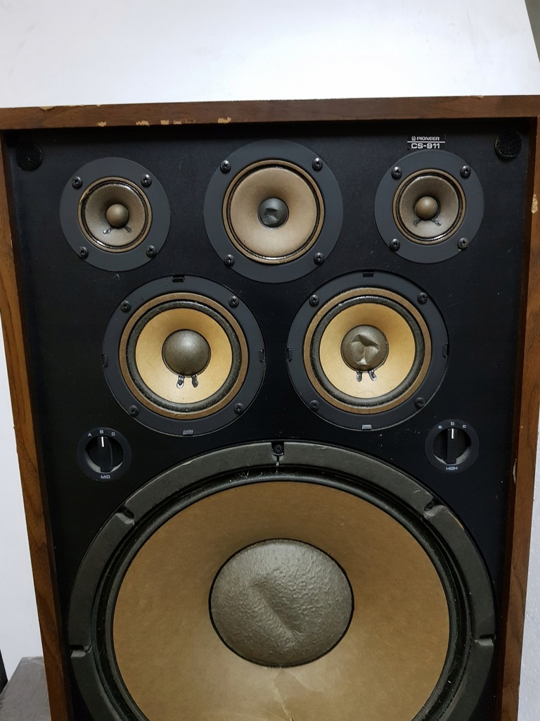 Kolumny PIONEER CS911 vintage 7921461467 oficjalne archiwum Allegro