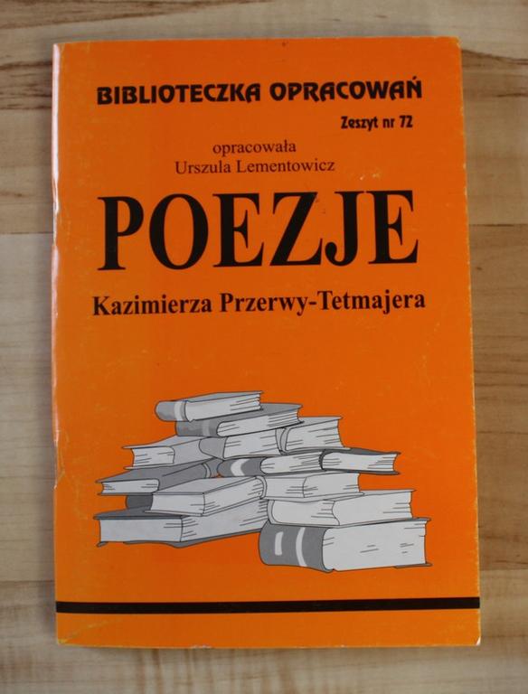 Biblioteczka Opracowań - TETMAJER poezje