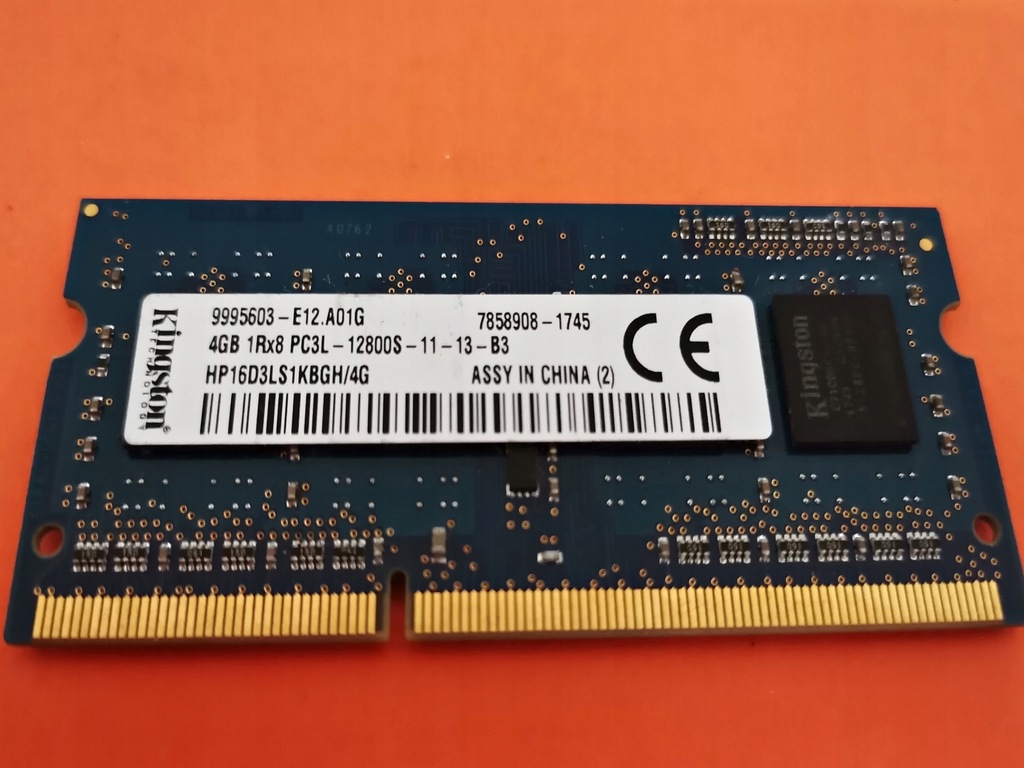 DDR3 4GB KingSton 12800