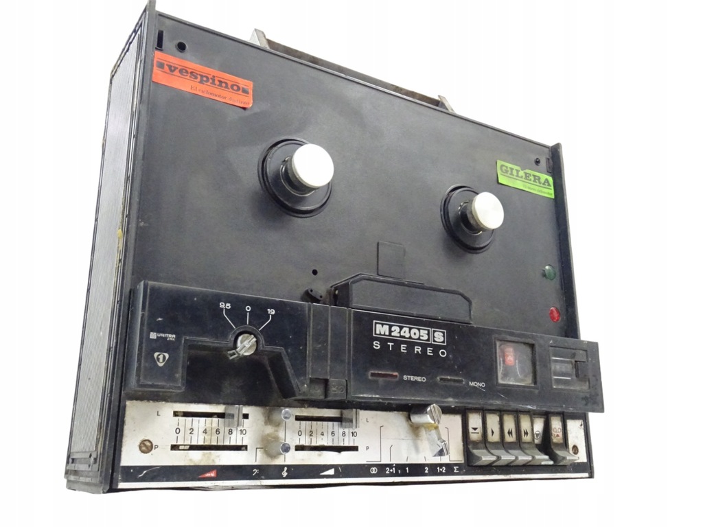 Magnetofon szpulowy Unitra M2405S części dawca