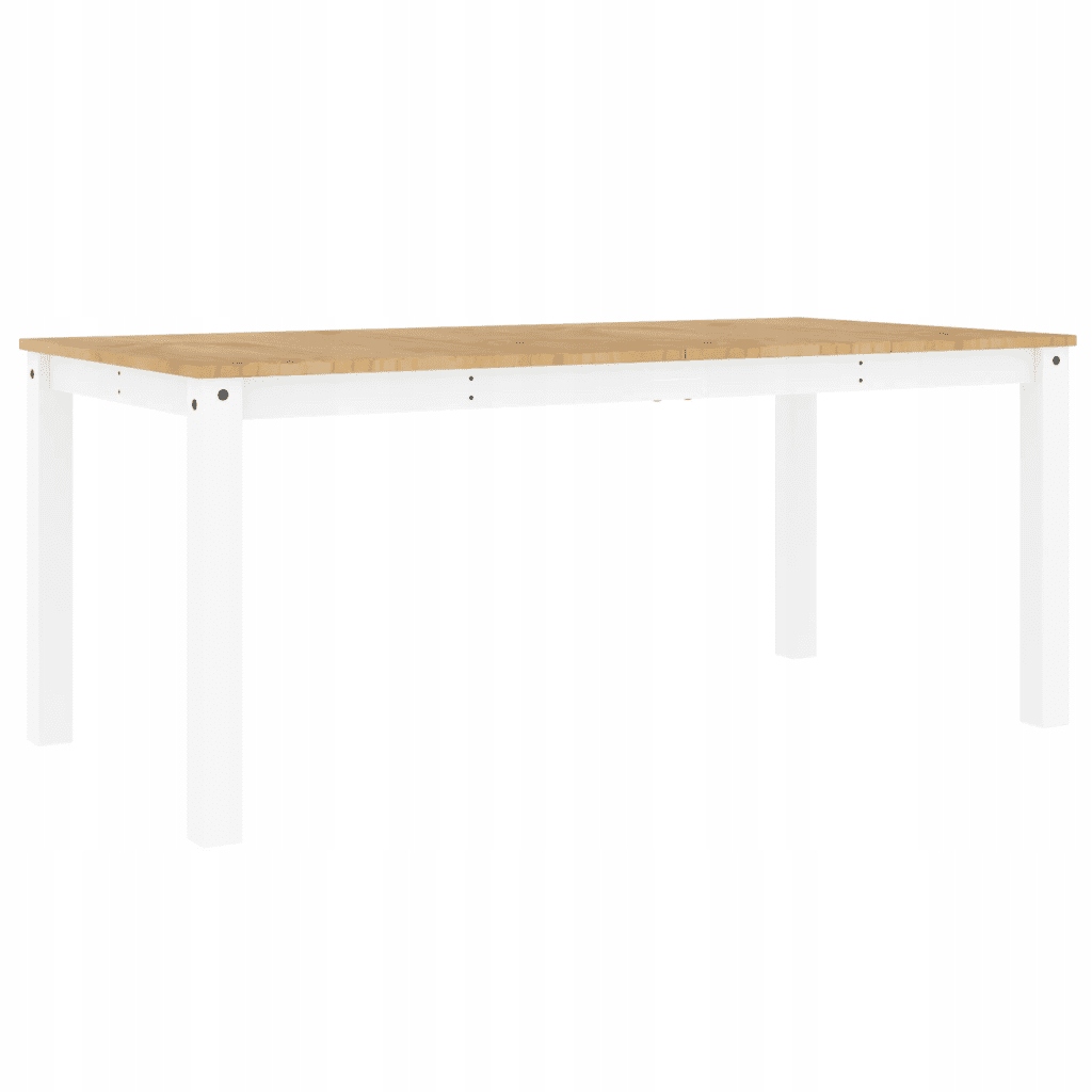 vidaXL Stół jadalniany Panama, biały, 180x90x75 cm, drewno sosnowe