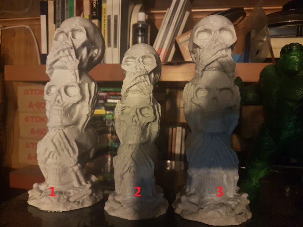 Czaszki Totem druk 3D Nr 1