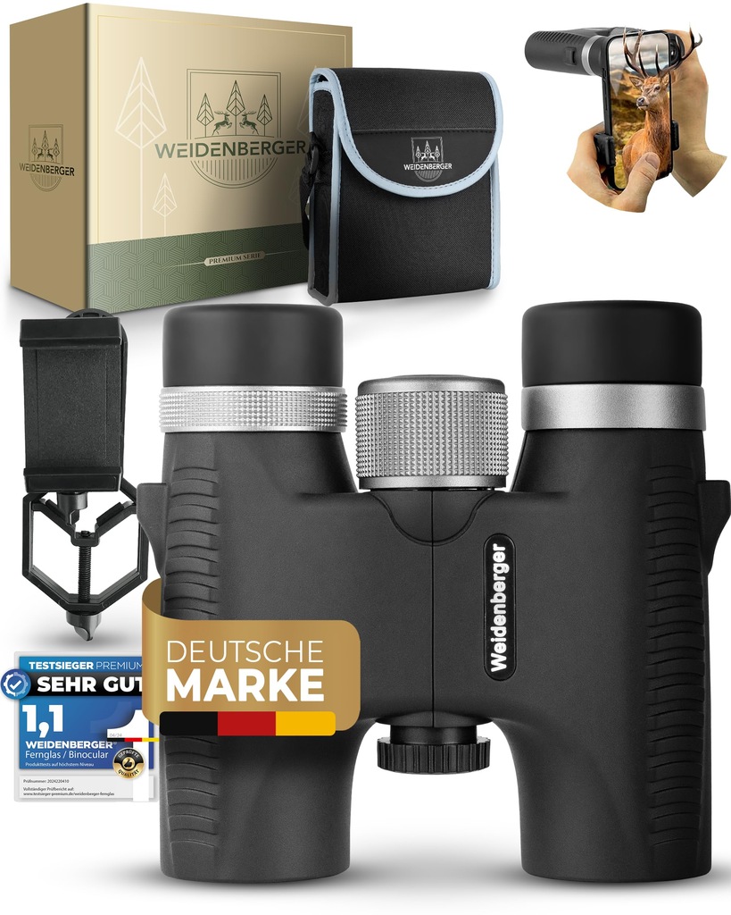 Weidenberger Lornetka 10 x 26, lornetka magnezowa