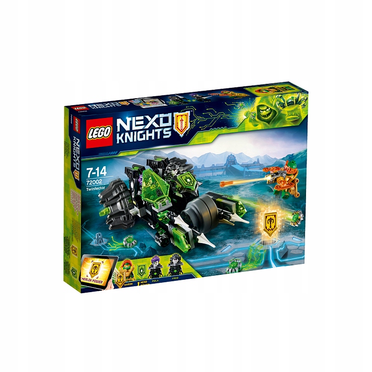 LEGO NEXO KNIGHTS 72002 PODWÓJNY INFEKTOR