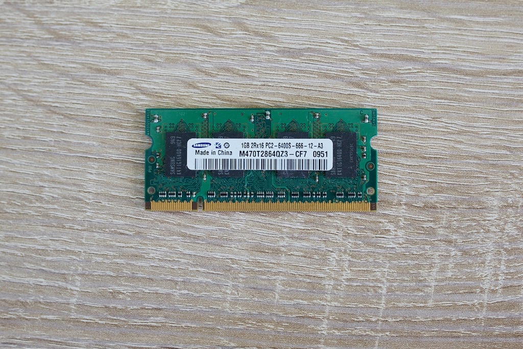 Pamiec Ddr2 Samsung 1gb 2rx16 Pc2 6400s 666 12 A3 Oficjalne Archiwum Allegro