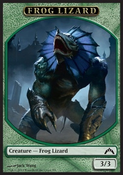 Frog Lizard TOKEN GTC ^MTGRes^