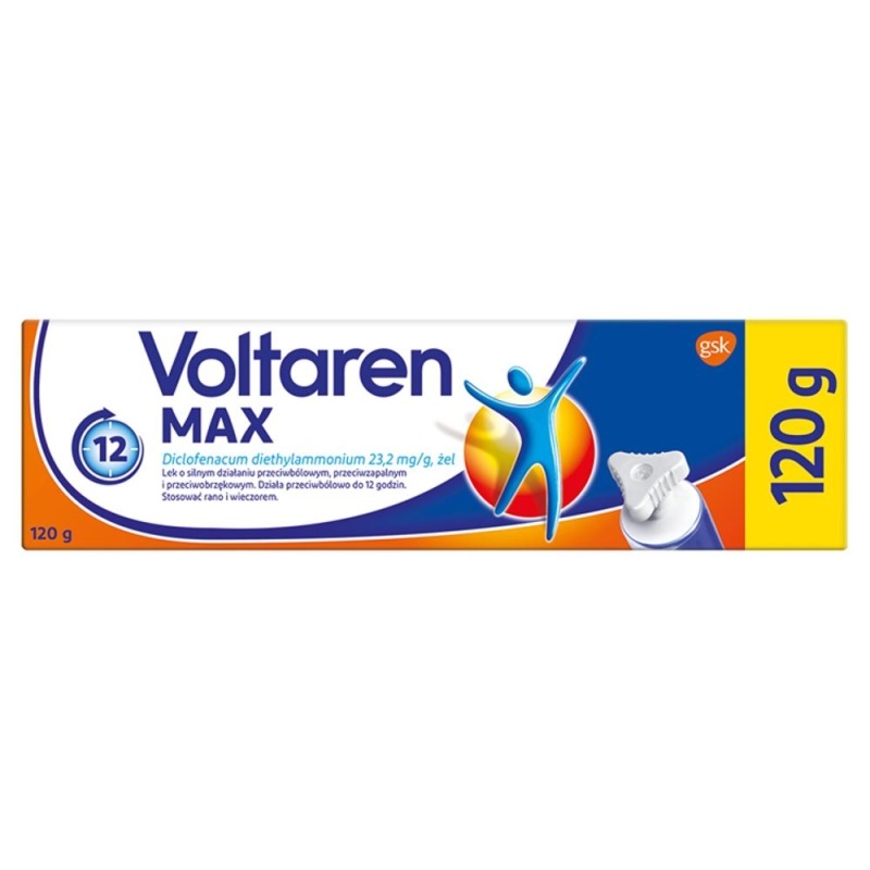 Voltaren Max 23,2 mg/g Lek przeciwbólowy przeciwza