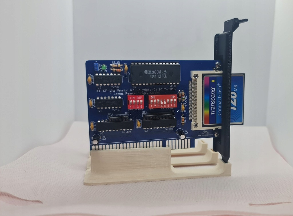 XT-CF 8bit, dysk twardy do komputerów PC-XT - MFM - blue