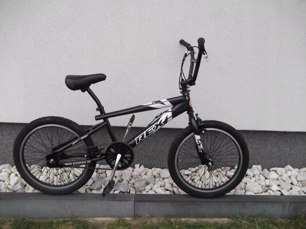 WYCZYNOWY ROWER BMX 20 KOŁA 4 PEGI