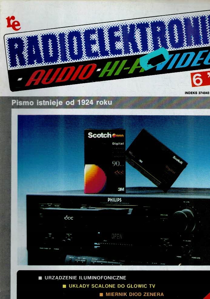 Radioelektronik Audio Hi-fi Video nr 6/1993