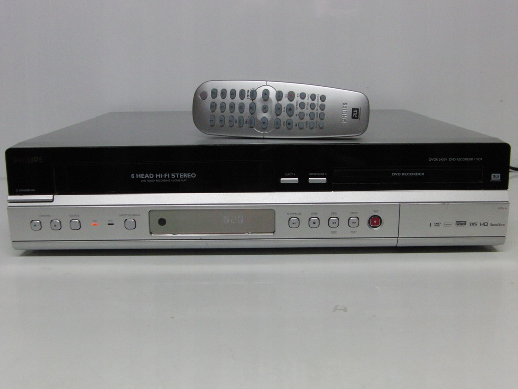 Nagrywarka DVD z VHS Philips DVDR 3430V Pilot