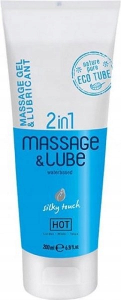Żel - HOT Massage & Glide Gel 2 in 1 - 200 ml,