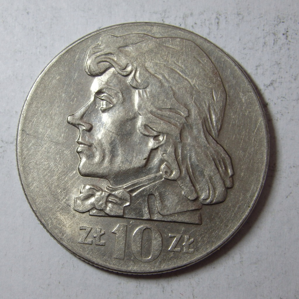 10zł Tadeusz Kościuszko 1972r. PRL BCM(3409n)