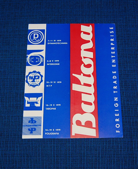 Ulotka Baltona 1979