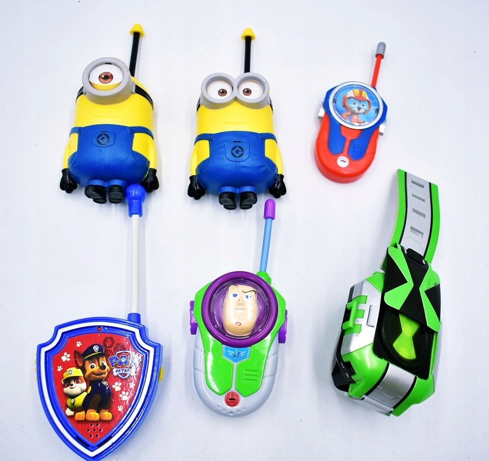 6363-40 DISNEY TOY STORY MINIONKI... WALKIE TALKIE