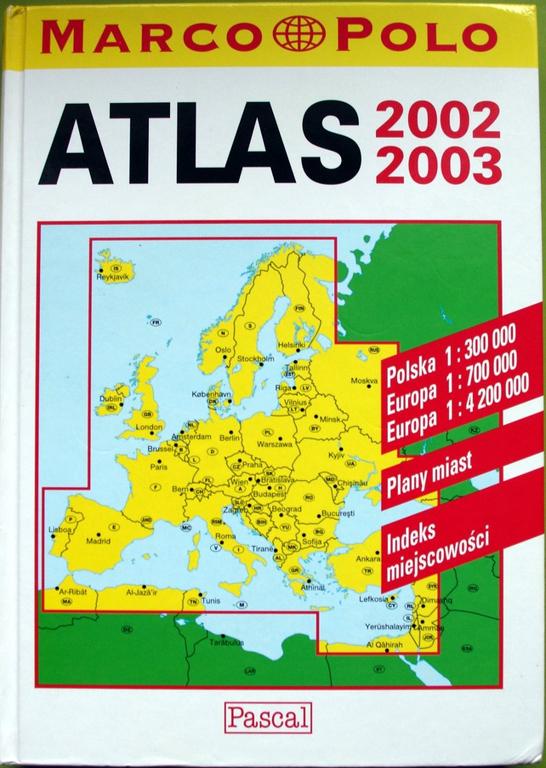 Atlas drogowy Polska i Europa, Marco Polo, 2002-03