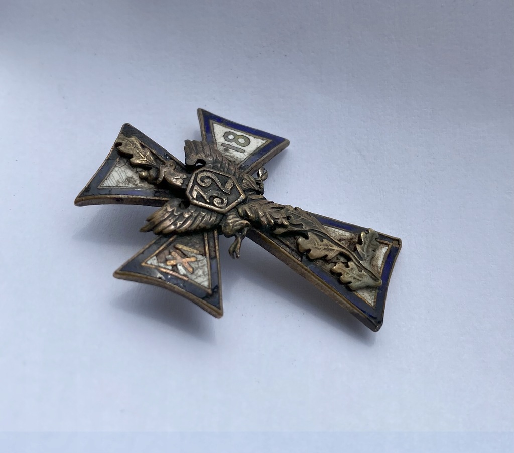 Odznaka oficerska 32 Pułk Piechoty - Twierdza Modlin - ZJEDNOCZENI GRAWERZY