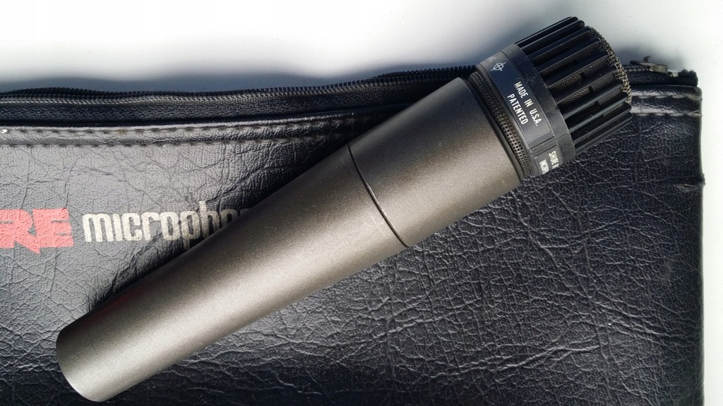 Mikrofon Shure Sm57 UNIDYNE III USA Vintage + etui 7879641202