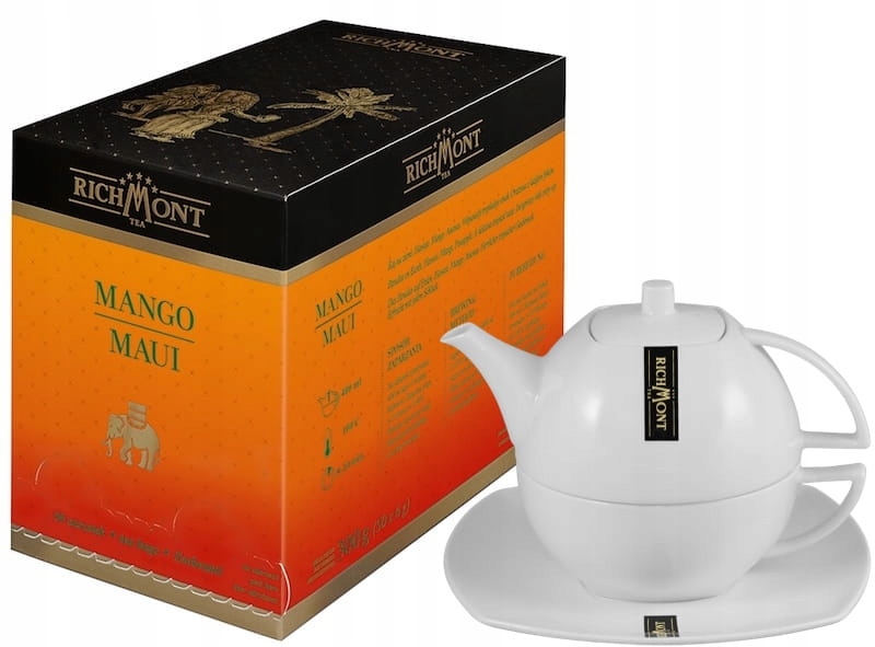 Herbata Richmont Mango Maui 50x4g + dzbanek Duo 450 ml