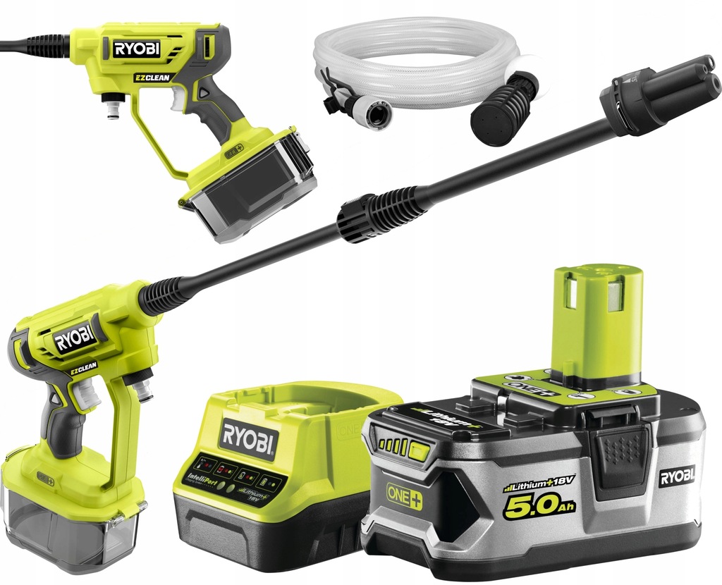 RYOBI AKUMULATOROWA MYJKA ciśnieniowa RY18PW22A 5A