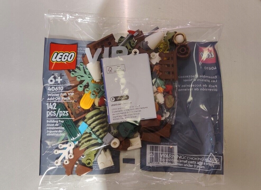 LEGO 40610 Promocyjne - Zimowa frajda - zestaw dodatkowy VIP