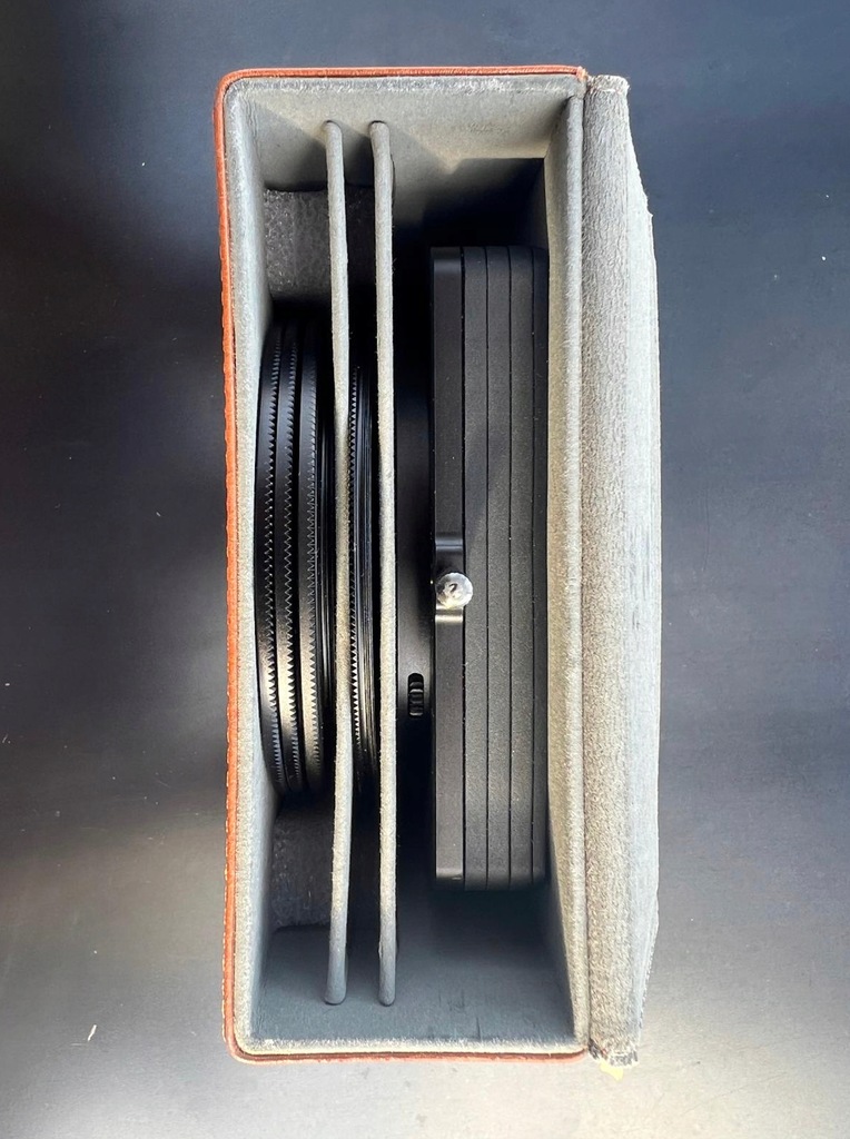 Zestaw filtrów NiSi 100mm: ND1000, GND8, CPL, uchwyt, adaptery, etui